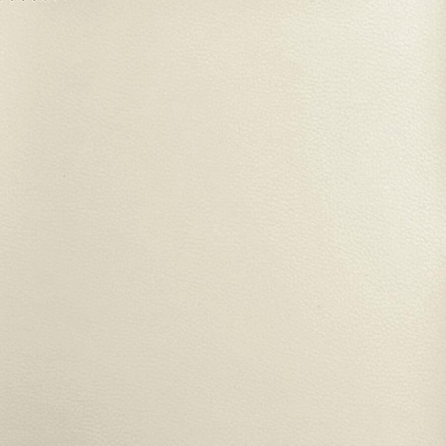 VidaXL Massagestoel verstelbaar kunstleer crème