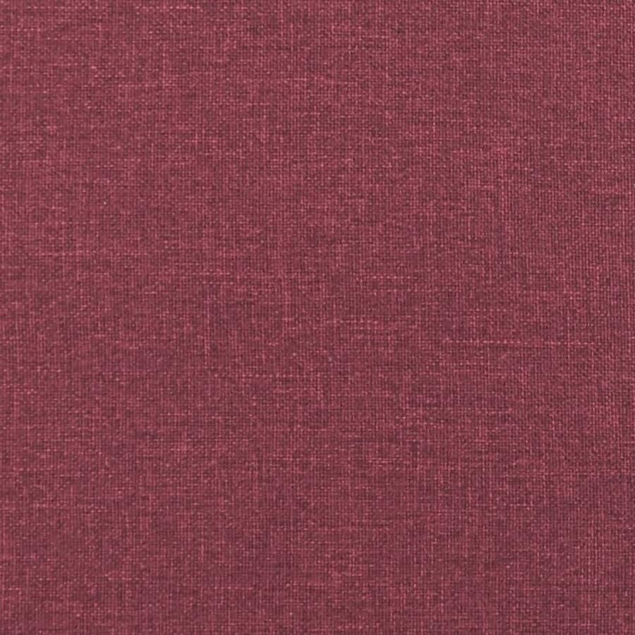 Vida XL vidaXL Massagestoel verstelbaar stof wijnrood-VXL-372418 - Foto 2