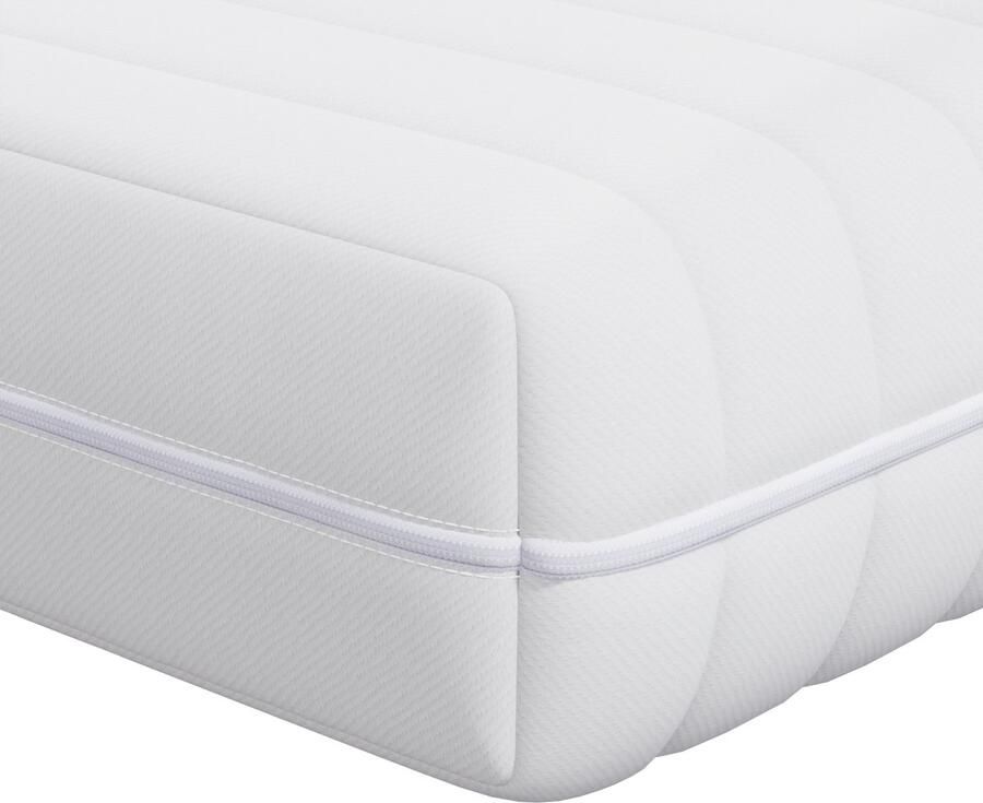 VidaXL Matras met Kokoslaag Wit 60 x 120 cm Pocketveer