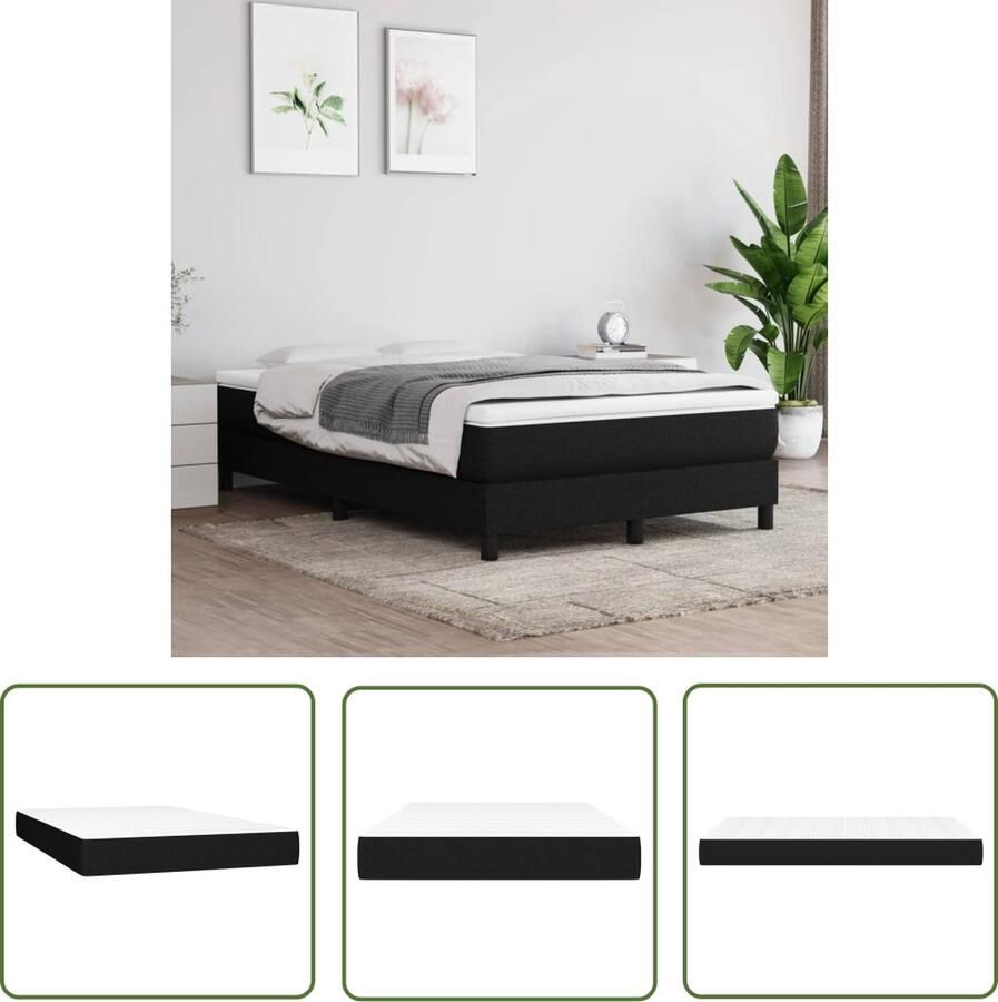 The Living Store Pocketveringmatras 120 x 200 x 20 cm Duurzaam Comfortabel Middelhard Pocketveringmatras Matras Comfortabele Matras Medium Hard Matras Duurzame Matras