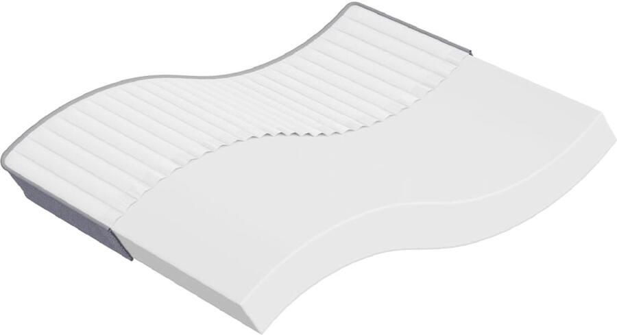 The Living Store Schuimmatras middelzacht 200x200 cm Schuimmatras Schuimmatrassen Tweepersoonsmatras Foam Matras