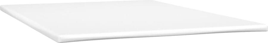 VidaXL Matrastopper 140x210x5 cm Wit Polyester Comfortabele Matras Dekmatras Topmatras Koudschuim Matras Bescherming - Foto 2