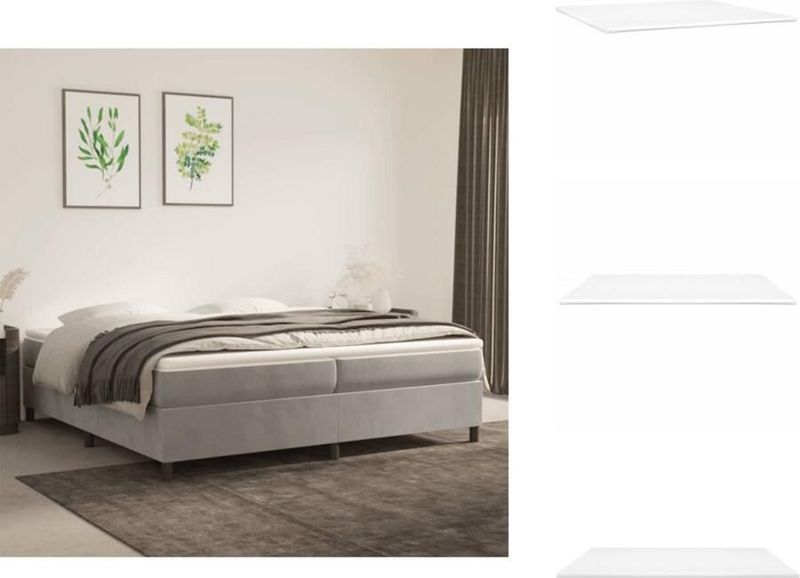 VidaXL Matrastopper Matrastoppers Matras Topper Matrashoes Matrastopper 200x210x5 cm