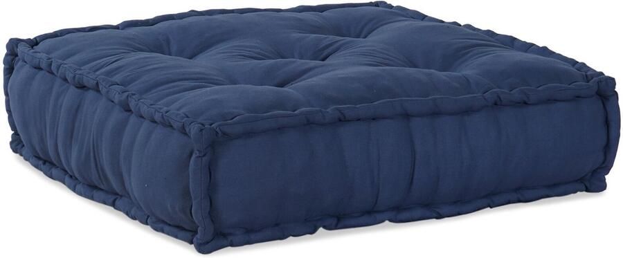 VidaXL Modulaire bank Indigo 70 x 70 x 54 cm Stof