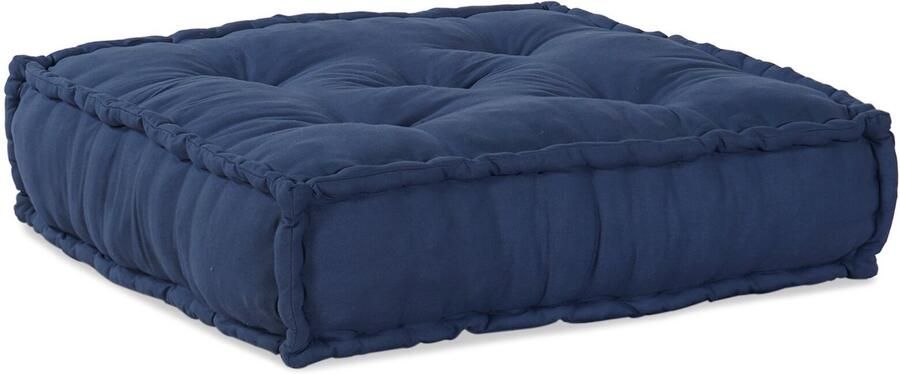 VidaXL Modulaire bank Indigo 70 x 70 x 36 cm Stof - Foto 3