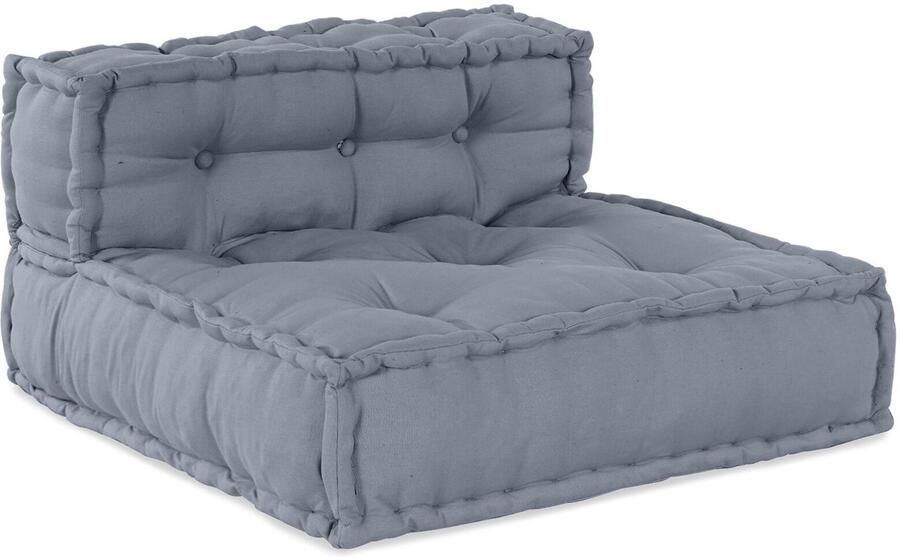 VidaXL Modulaire bank Grijs 70 x 70 x 54 cm Stof - Foto 3