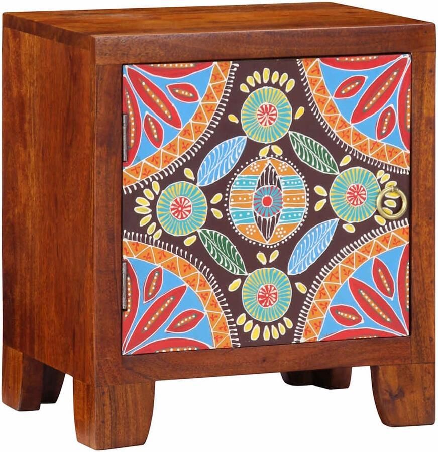 VidaXL Nachtkastje 40x30x45 cm massief acaciahout