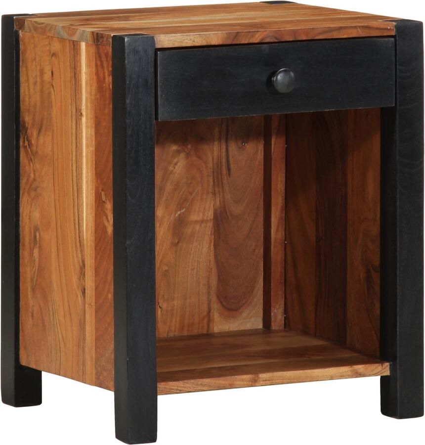 VidaXL Nachtkasten 2 stuks 40x35x50 cm Massief Hout Acacia