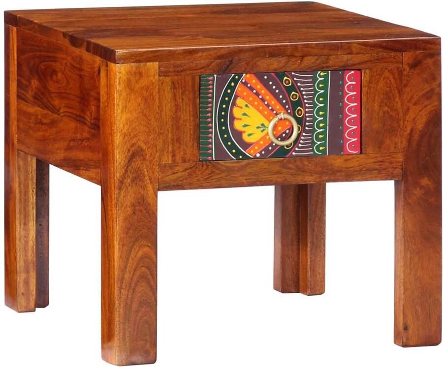 VidaXL Nachtkastje 40x40x36 cm massief acaciahout