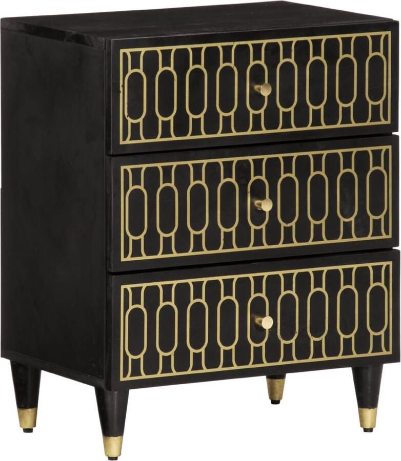 VidaXL -Nachtkastje-50x33x60-cm-massief-mangohout