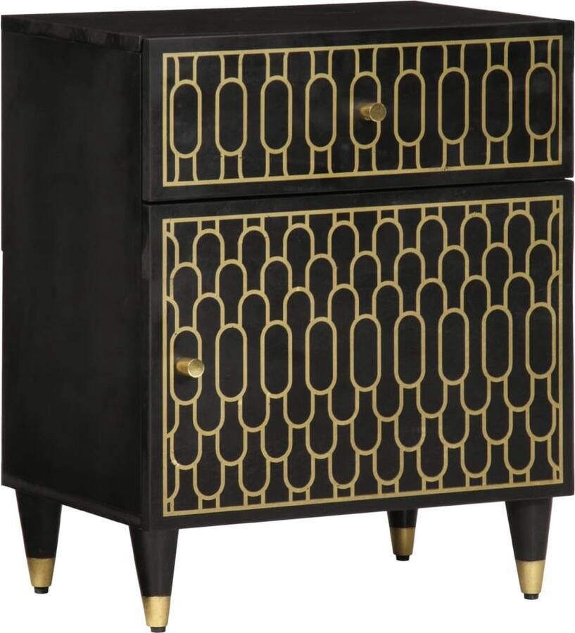 VidaXL -Nachtkastje-50x33x60-cm-massief-mangohout