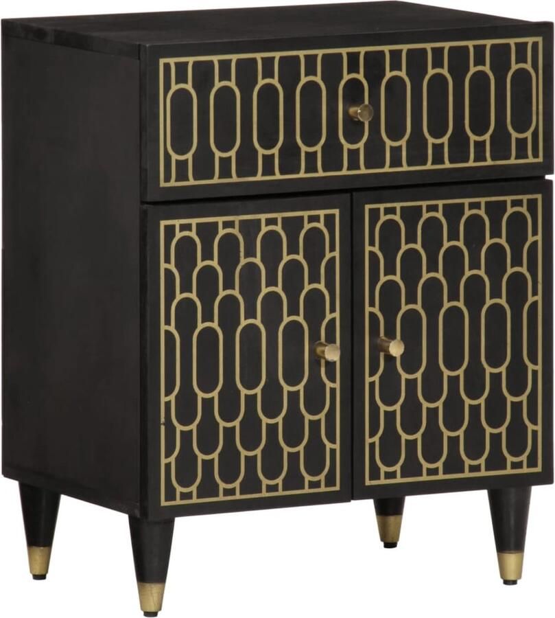 VidaXL -Nachtkastje-50x33x60-cm-massief-mangohout