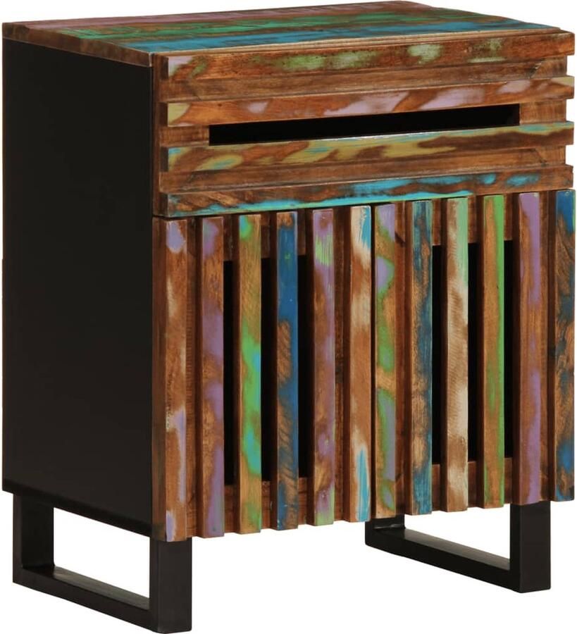 VidaXL Nachtkastje 50x34x60 cm massief acaciahout