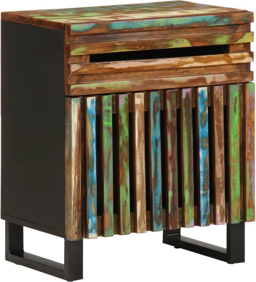 VidaXL Nachtkastje 50x34x60 cm massief acaciahout