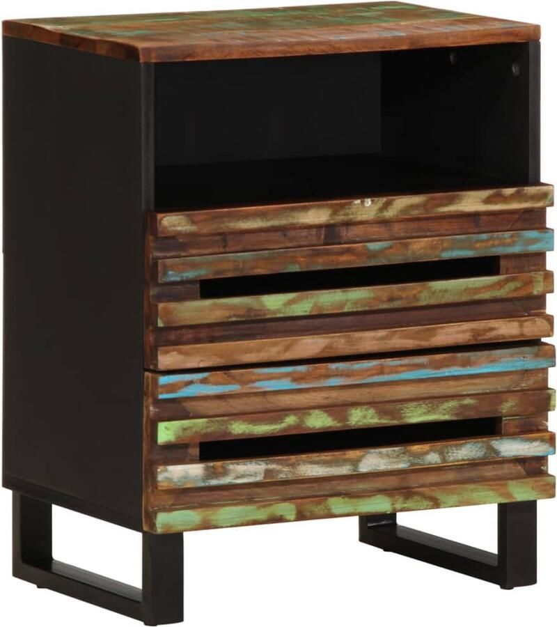 VidaXL Nachtkastje 50x34x62 cm massief acaciahout