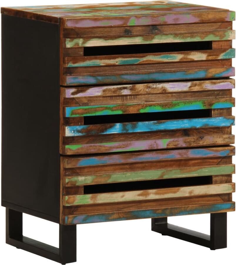 VidaXL Nachtkastje 50x34x62 cm massief acaciahout