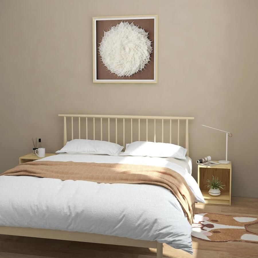 VidaXL Nachtkastjes 2 stuks Grenenhout 35 5x33 5x41 5 cm Nachtkast Houten Nachtkast Grenenhouten Nachtkast Set Kamermeubilair