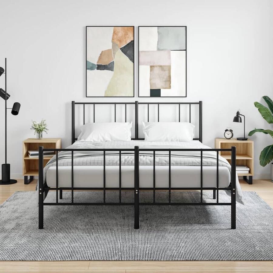 VidaXL Nachtkastjes 2 stuks Sonoma Eiken 40x30x50 cm Nachtkastje Kastje Salontafel Houten Meubel Bruine Kamerdecoratie Nachtlamp Leeslicht Slaapkamermeubilair Sonomaneuken - Foto 2