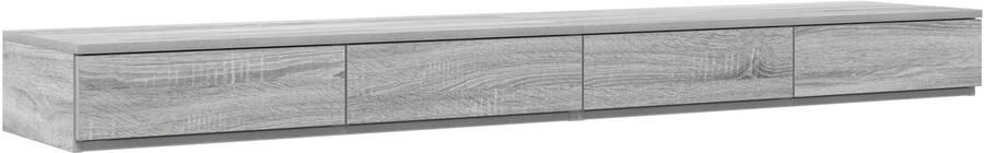 VidaXL Ligbed in Grijs Sonoma 180x36 5x16 5 cm Gemaakt van Engineered Wood - Foto 2