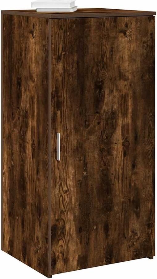 VidaXL Opbergkast 50x45x103 5 cm Gerookt Eiken Opbergkast Opbergkasten Kast Dressoirkast