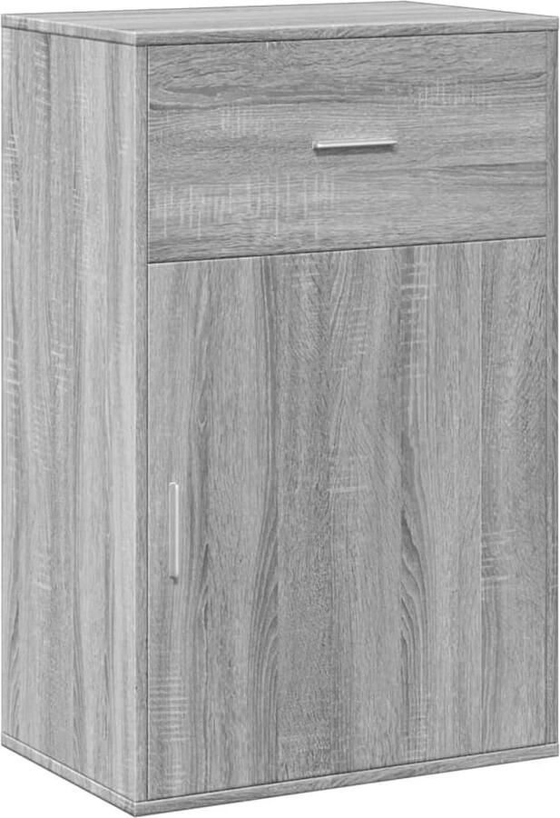 VidaXL -Opbergkast-56 5x39x90-cm-bewerkt-hout-grijs-sonoma-eikenkleurig
