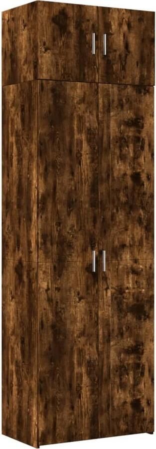 VidaXL Opbergkast 70x42 5x225 cm bewerkt hout gerookt eikenkleur