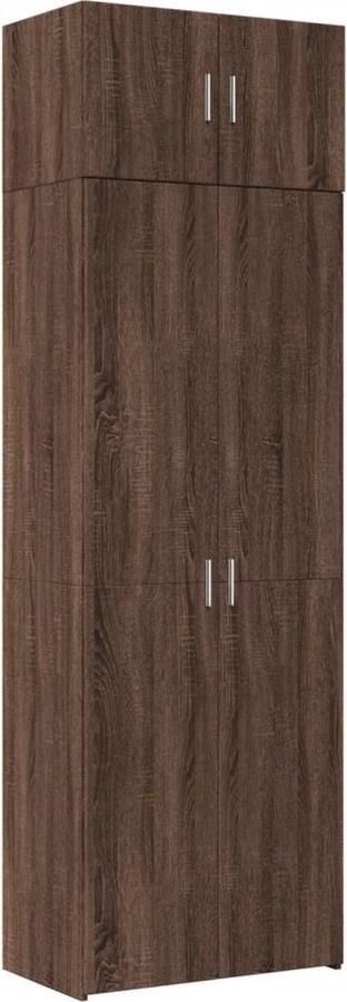 VidaXL Opbergkast 70x42 5x225 cm Bruin Eikenkleur