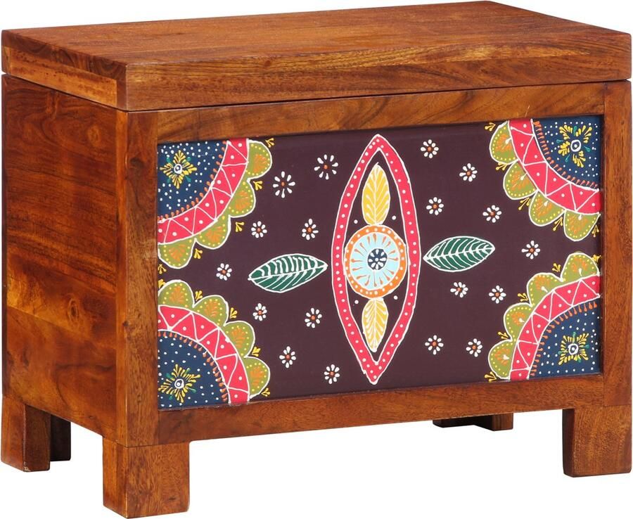 VidaXL Buffets & Dressoirs Bruin Meerkleurig Massief Hout Middelgroot