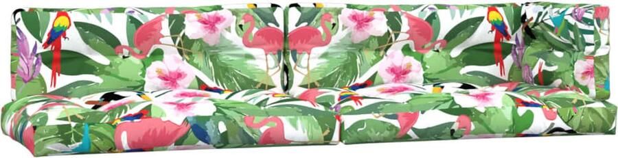 VidaXL Palletkussens 5 stuks Waterafstotend Multicolor Palletkussens Outdoor Meubilair Tuinkussens Balkondecoratie Lounge Set Comfort Zachte Vulling Multikleuren - Foto 2