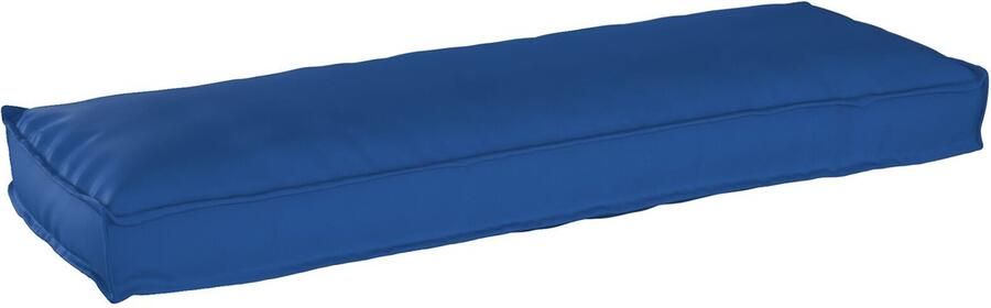 VidaXL Palletkussens voor bank 2 stuks in Koninklijk Blauw 120 x 40 x 8 cm. Gemaakt van Oxford stof