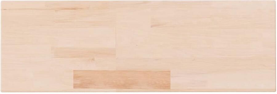 VidaXL Plank Planken Wandplank Opslagplank Plank 60x20x4 cm onbewerkt massief eikenhout