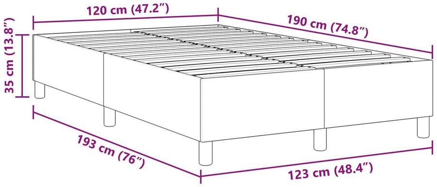 VidaXL Donker grijs Spaanplaat metaal 120 x 200 cm Kan veel gewicht aan - Foto 3
