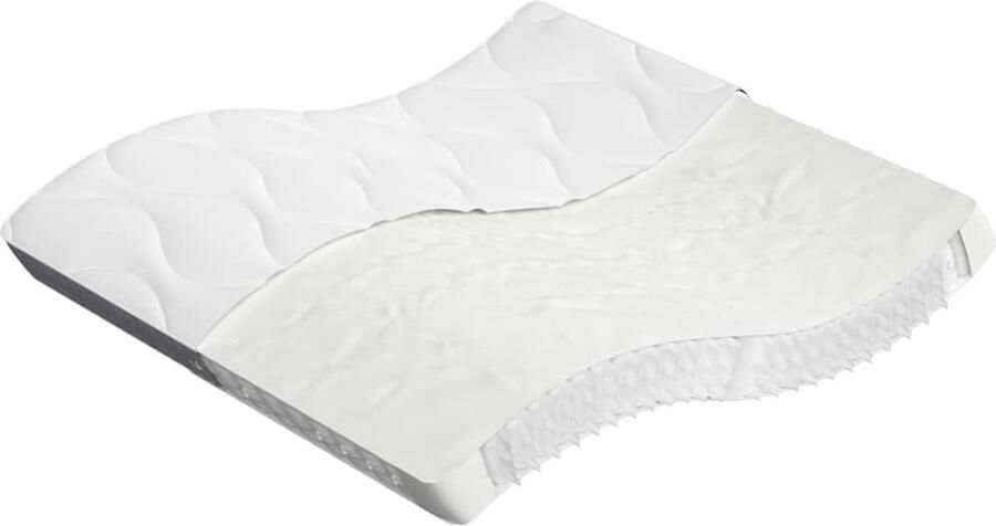 The Living Store Pocketveringmatras middelhard 160x200 cm Pocketveringmatras Pocketveringmatrassen Matras Pocketvering Matras Pocketveren - Foto 2