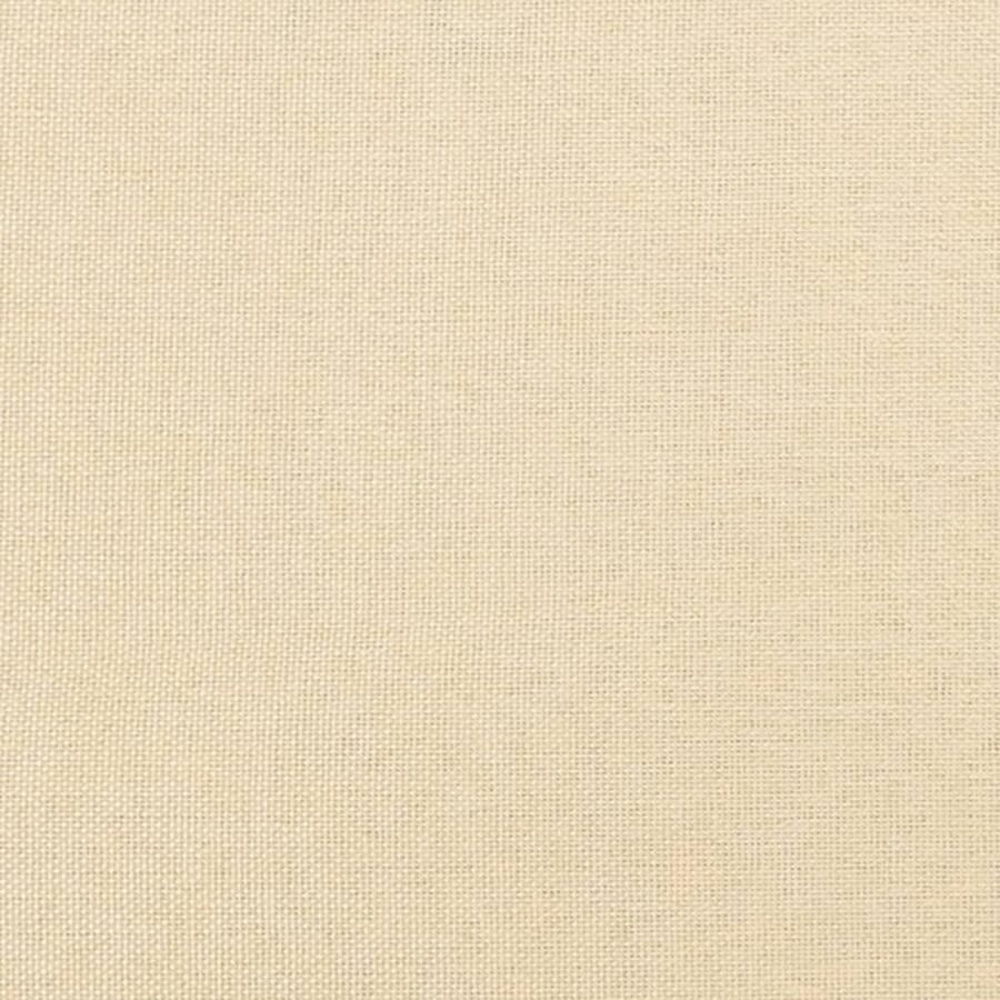 VidaXL Relaxstoel Met Voetensteun Relaxstoelen Met Voetensteunen Zetel Met Voetensteun Relaxstoel met voetensteun stof crèmekleurig