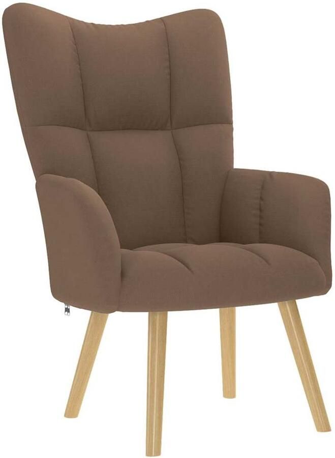 VidaXL Relaxstoel Bruin Comfortabel en Stijlvol