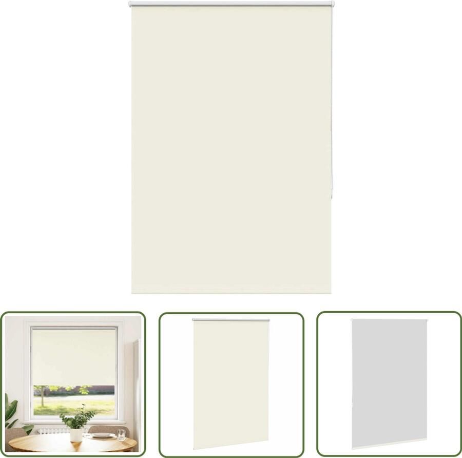 VidaXL Rolgordijn Verduisterend 115x175 cm Rolgordijn Verduisterend Privacy Lichtregeling Kamerscherm