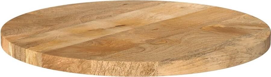 VidaXL Rond Tafelblad Mangohout 40x2 5 cm Houten Tafelblad Mangohout Tafelblad Vintage Tafelblad Landelijke Tafelblad Vervangen