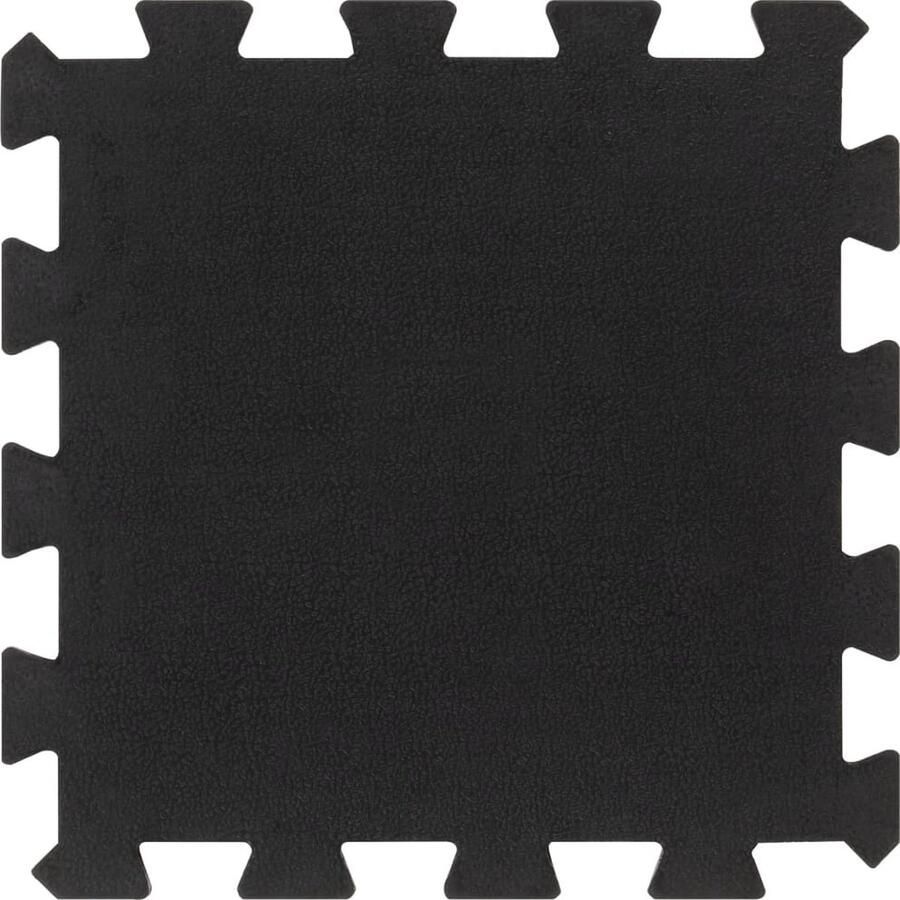 The Living Store Gym Rubberen Vloertegels 30 x 30 cm Duurzaam en geluidsabsorberend Rubberen Vloertegels Gymschoenen Homegym Trainingsmat Fitness Accessoires - Foto 2