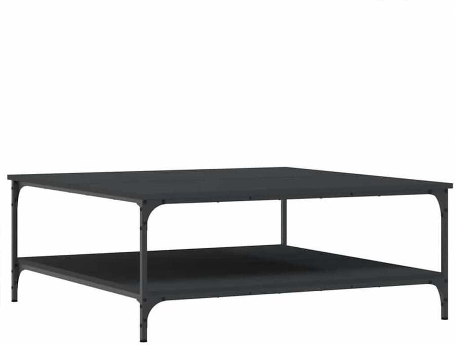 VidaXL -Salontafel-100x100x40-cm-bewerkt-hout-zwart
