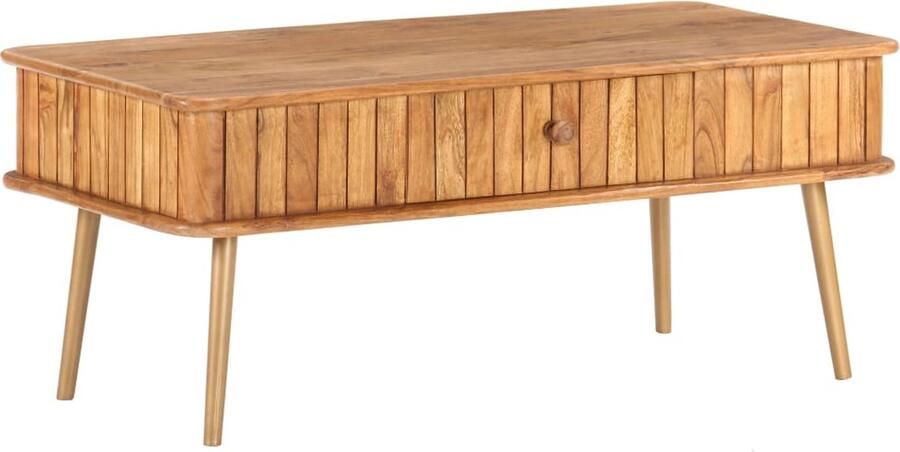 VidaXL Salontafel 100x50x40 cm massief acaciahout