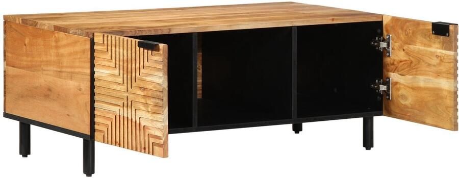 VidaXL Salontafel Bruin 100 x 54 x 40 cm Massief acaciahout