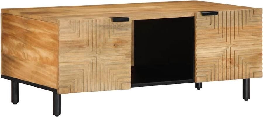 VidaXL Salontafel 100x54x40 cm massief mango bruin