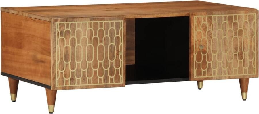 VidaXL Salontafel 100x54x40 cm massief mangohout