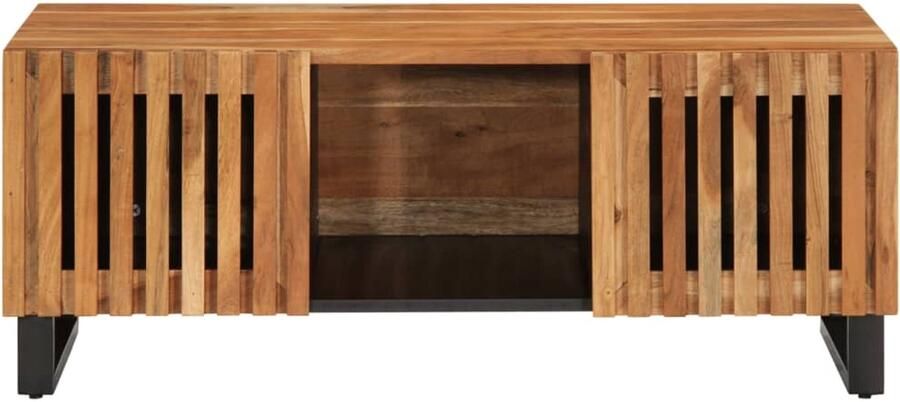 VidaXL Salontafel 100x55x40 cm massief acaciahout Salontafel Salontafels Bijzettafel Banktafel