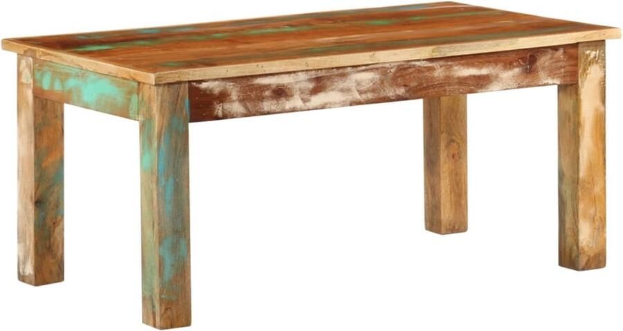 VidaXL Salontafel 100x55x45 cm Gerecycled Hout Salontafel Salontafels Tafel Bijzettafel