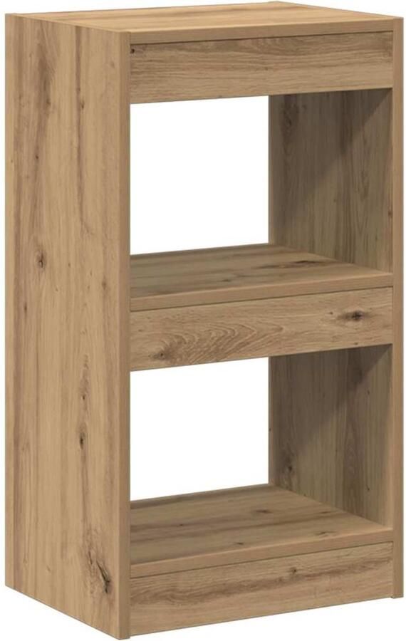 VidaXL Salontafel 102x55 5x40 cm bewerkt hout artisanaal eikenkleur - Foto 2