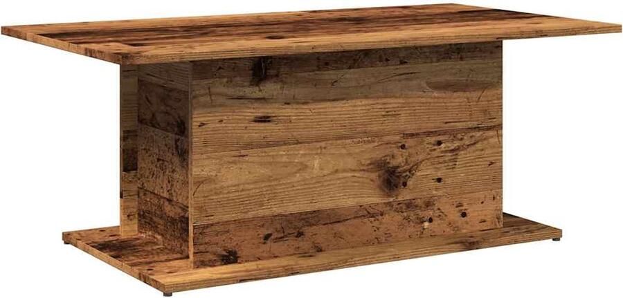 VidaXL Salontafel 102x55 5x40 cm Bewerkt Hout Salontafel Salontafels Bijzettafel Banktafel