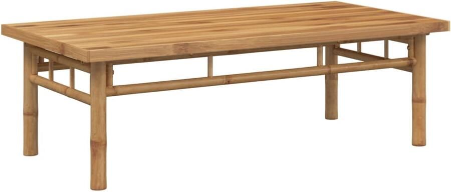 VidaXL Salontafel 110x55x35 cm bamboe Salontafel Salontafels Bijzettafel Banktafel