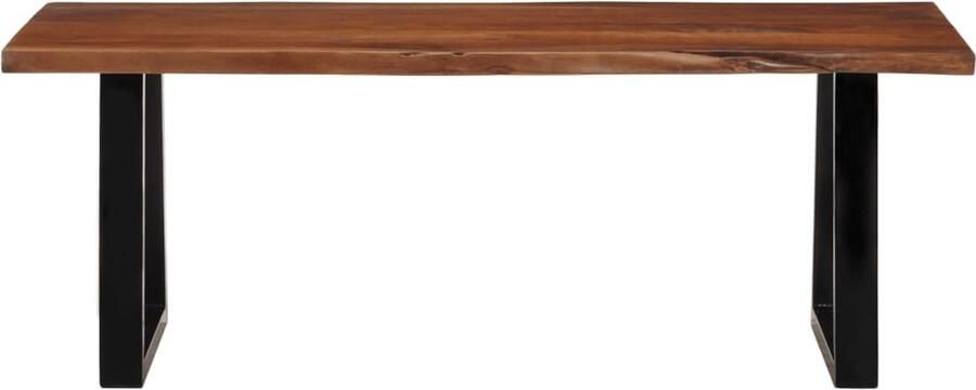 VidaXL Salontafel 110x55x40 cm Massief Acaciahout Salontafel Salontafels Bijzettafel Banktafel