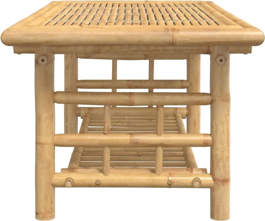 VidaXL Salontafel 110x55x45 cm bamboe - Foto 2